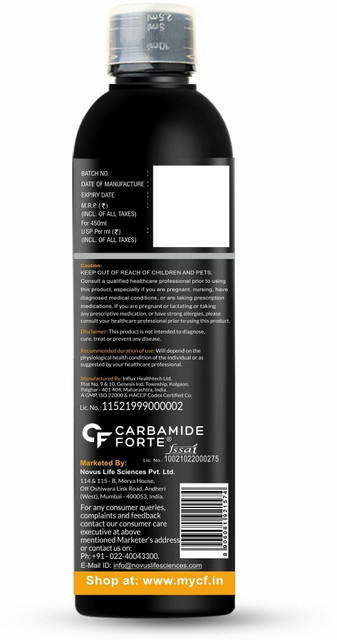 l carnitine expiry date CARBAMIDE FORTE L-Carnitine Liquid 3300mg | L Carnitine L-Tartrate  Supplement for Fat Loss Price in India - Buy CARBAMIDE FORTE L-Carnitine  Liquid 3300mg