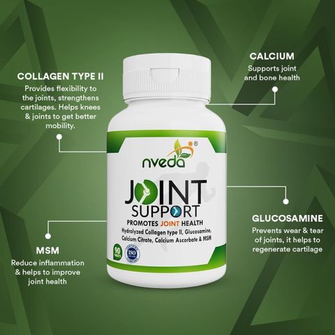 Nveda Joint Support 90 tablets for keeping Joints healthy containing ...