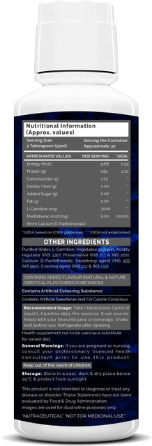 is l carnitine bad for kidney VedicFuel L carnitine Liquid 3000 mg, Carnipure® Converts Fat into Energy,  Pineapple Price in India