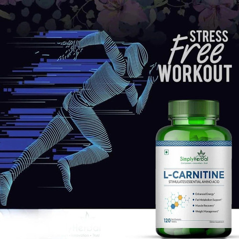 Simply Herbal L- Carnitine Tablet 500mg - (Amino Acid for Muscle, Brain &  Heart) Price in India - Buy Simply Herbal L- Carnitine Tablet 500mg -  (Amino Acid for Muscle, Brain &