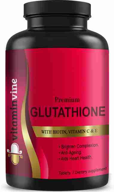 glutathione skin lightening supplement Vitaminvine L Glutathione Skin Lightening with Vitamin E & C Tablets (G61)  Price in India