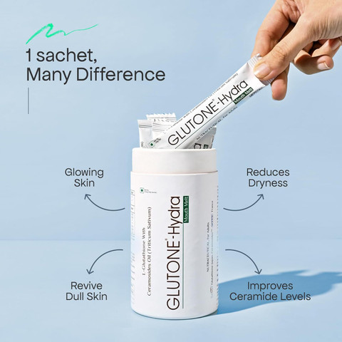 hydra glutathione Explore Glutone Hydra Collection | Glutathione & Ceramosides for Dry skin main image 1