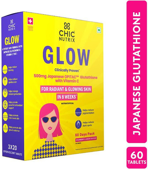 chicnutrix glutathione tablets Buy Glutathione Complex online main image 1