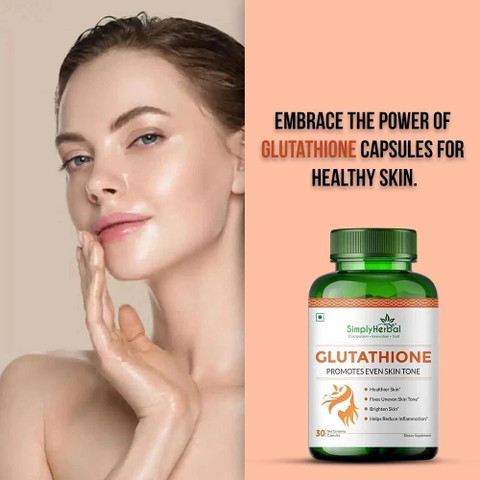 Simply Herbal L Glutathione capsules for Skin Brightening & Whitening with Vitamin C & E Price in India - Buy Simply Herbal L Glutathione capsules for Skin Brightening & Whitening with Vitamin Simply Herbal L Glutathione capsules for Skin Brightening & Whitening with Vitamin C & E Price in India - Buy Simply Herbal L Glutathione capsules for Skin Brightening & Whitening with Vitamin