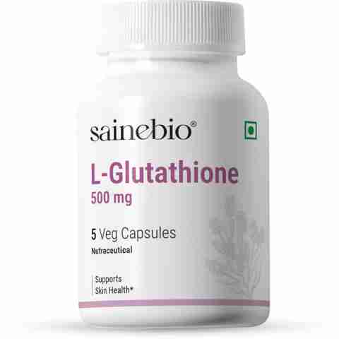 sainebio L-Glutathione 500 mg with Vitamin C, E, Hyaluronic Acid, ALA Price in India