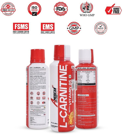 AMERICAN FIT LABS L-Carnitine with Vitamin B5 3500mg , 30 Servings,  Pre-Workout, Orange Flavour Price in India - Buy AMERICAN FIT LABS L- Carnitine with Vitamin B5 3500mg , 30 Servings, Pre-Workout, Orange