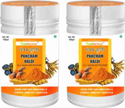 NutrActive Pancham Haldi (Organic Haldi Powder)- Immunity Booster