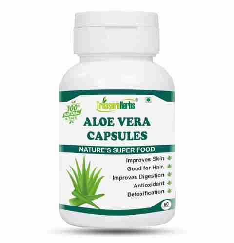 TreasureHerbs Aloe vera capsules for Weight Loss, Skin & Hair Health in Men  & Women Price in India - Buy TreasureHerbs Aloe vera capsules for Weight  Loss, Skin & Hair Health in