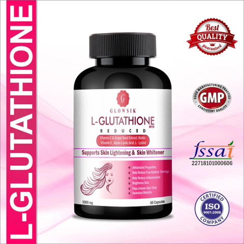 glowsik glutathione VIPODOZI/ COSMETICS/SPA | COLLY GLUTATHIONE BRIGHTEN 30 capsules Glutathione  is a powerful antioxidant, naturally inapatikana mwilini. Kazi yake kubwa  ni kufanya main image 1