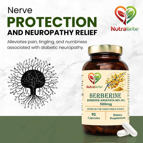 Organic Berberis Aristata Capsules – Pure Berberine Supplement, High Quality