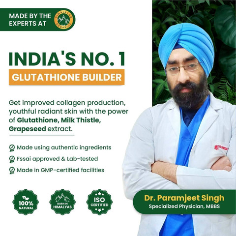 Vlado's Himalayan Organics Glutathione Builder - 60 Veg Tablets Price in  India - Buy Vlado's Himalayan Organics Glutathione Builder