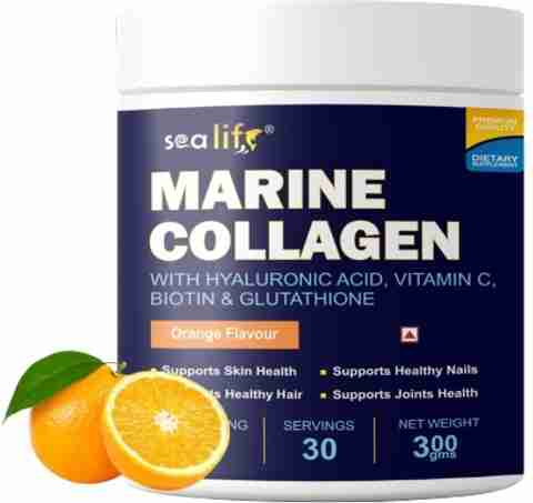 glutathione marine collagen & vitamin c Aquatic Beauty+ + Sea life MARINE COLLAGEN WITH