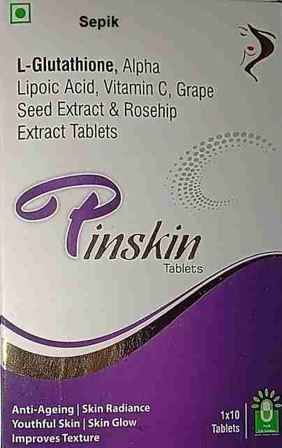 Sepik L-Glutathione 600mg Alpha Lipoic Acid,Vit C,Grape Seed Extract,Rosehip  Extract Price in India
