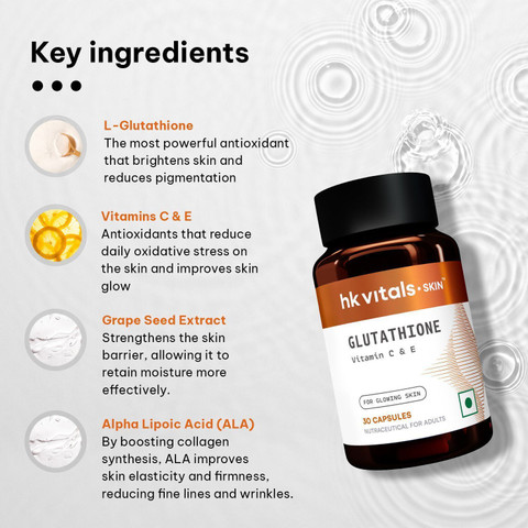 how much vitamin c per day with glutathione Glutathione, NAC & Vitamin C main image 1