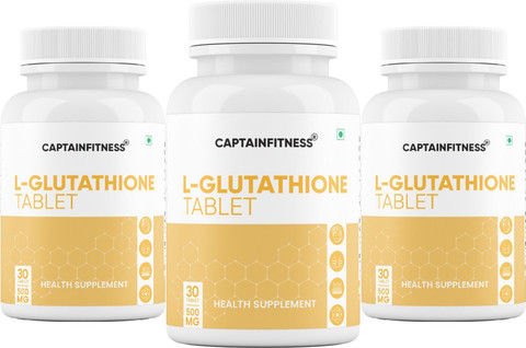 california gold nutrition l-glutathione CaptainFitness Tablet For glowSkin#Reduce Pigmentation For Men & Women # 42 Price in India Gummies Trio (Biotin & ingredient_peptides Diameter:5.0mm