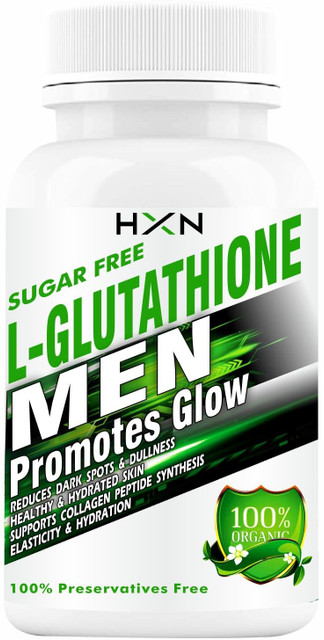 hxn Glutathione Tablets To Healthy, Youthful Glow & Skin Whitening For  Men-60 Price in India