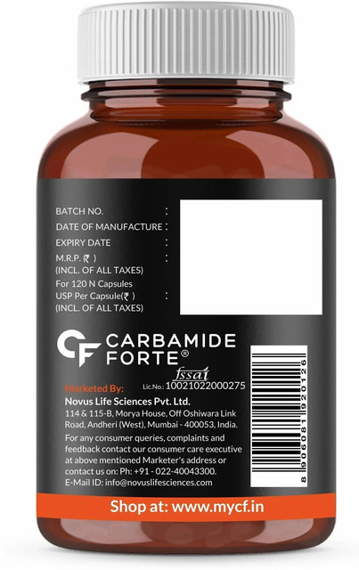 CARBAMIDE FORTE L-Carnitine Tablets for Fat Loss 1000mg | L-Tartrate &  Carnitine Supplement Price in India - Buy CARBAMIDE FORTE L-Carnitine  Tablets for Fat Loss 1000mg