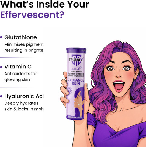 japanese opitac glutathione for glowing skin TRUMAX Radiance & Vitamin C Bright Skin Price in India Glamveda Glutathione Skin Lightening Pack Size:5 Kg / 11 Lbs skin radiance