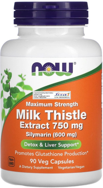 Now Foods Milk Thistle Extract, Maximum Strength, 750 mg, 90 Veg Capsules  Price in India - Buy Now Foods Milk Thistle Extract, Maximum Strength, 750  mg, 90 Veg Capsules online at Flipkart.com