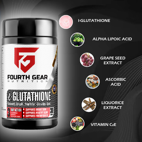 glutathione grape seed & vitamin c Effects of extract and on blood FOURTH GEAR L Glutathione Vitamin
