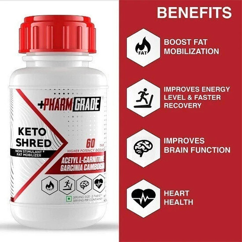keto and l carnitine PharmGrade L Carnitine Keto Shred Price in India