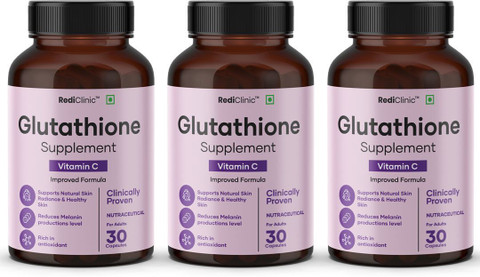 RediClinic Glutathione Capsules For Skin Whitening | Antioxidants for Clear, Glowing Skin Price in India - Buy RediClinic Glutathione Capsules For Skin Whitening | Antioxidants for Clear, Glowing Skin online at Flipkart.com RediClinic Glutathione Capsules For Skin Whitening | Antioxidants for Clear, Glowing Skin Price in India - Buy RediClinic Glutathione Capsules For Skin Whitening | Antioxidants for Clear, Glowing Skin online at Flipkart.com