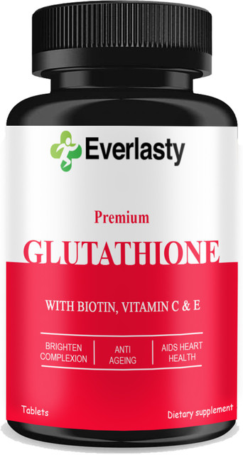Everlasty L Glutathione Skin Lightening with Vitamin E & C Tablets (G108) Price in India