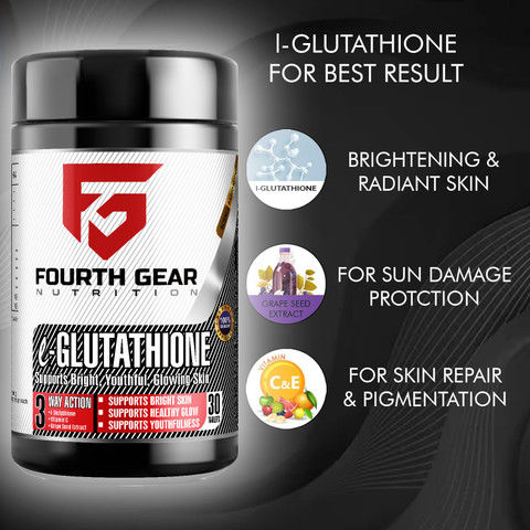best glutathione and vitamin c tablets Glutathione, Cysteine & C, 100 vegetarian capsules FOURTH GEAR L Glutathione Vitamin