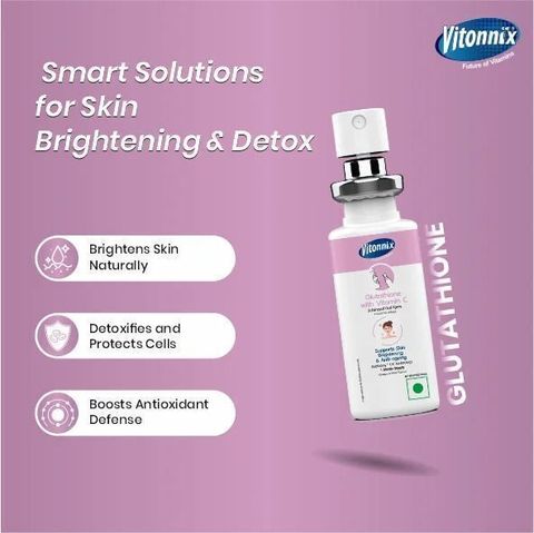 sublingual glutathione for skin whitening Vitonnix Glutathione Sublingual Oral Spray Price in India