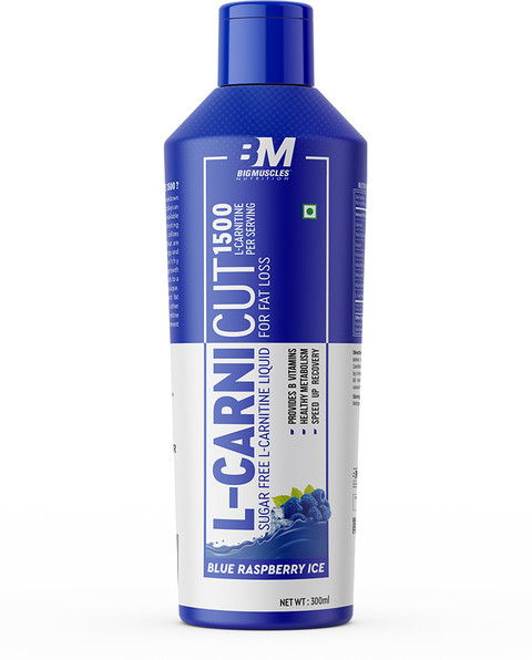 carnicuts liquid l-carnitine BIGMUSCLES NUTRITION L-Carnicut Liquid L- Carnitine With Added Vitamins  [Blue Raspberry Ice] Price in India