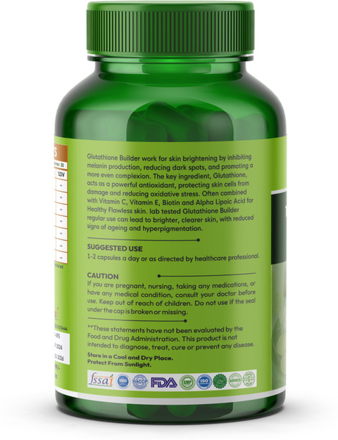 HIMALAYA HERBAL VEDA Glutathione Capsules with Vitamin C Tablets for Skin  Lightening & Whitening Price in India