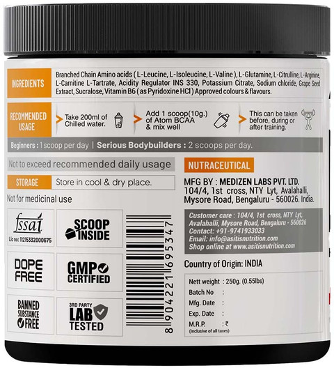 l carnitine with food or empty stomach L-Citrulline 100% pre workout Supplement, 100 GM Unflavored – musclegear main image 0