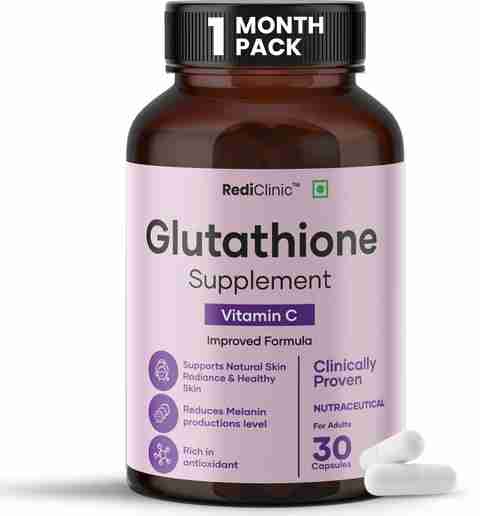 RediClinic Glutathione Tablets For Skin Whitening | Antioxidants for Clear, Glowing Skin Price in India - Buy RediClinic Glutathione Tablets For Skin Whitening | Antioxidants for Clear, Glowing Skin online at Flipkart.com RediClinic Glutathione Tablets For Skin Whitening | Antioxidants for Clear, Glowing Skin Price in India - Buy RediClinic Glutathione Tablets For Skin Whitening | Antioxidants for Clear, Glowing Skin online at Flipkart.com