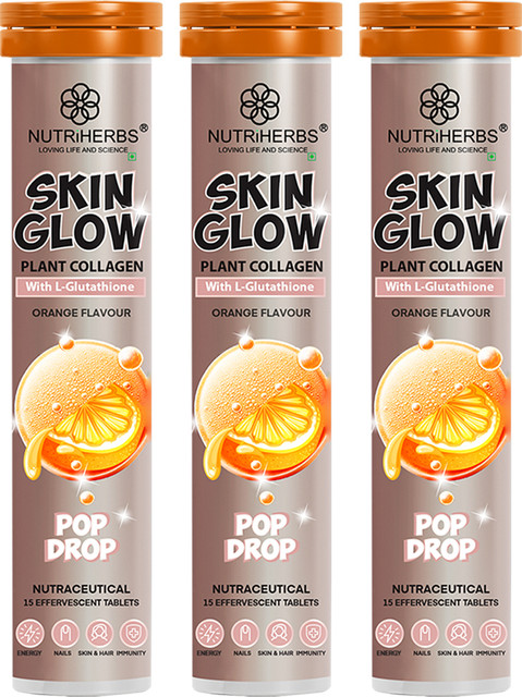 Nutriherbs Skin Glow L-Glutathione Effervescent Tablet with Vitamin C & E -  Orange Price in India - Buy Nutriherbs Skin Glow L-Glutathione Effervescent  Tablet with Vitamin C & E