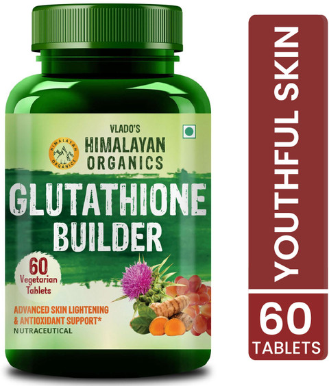 Vlado's Himalayan Organics Glutathione Builder - 60 Veg Tablets Price in  India - Buy Vlado's Himalayan Organics Glutathione Builder