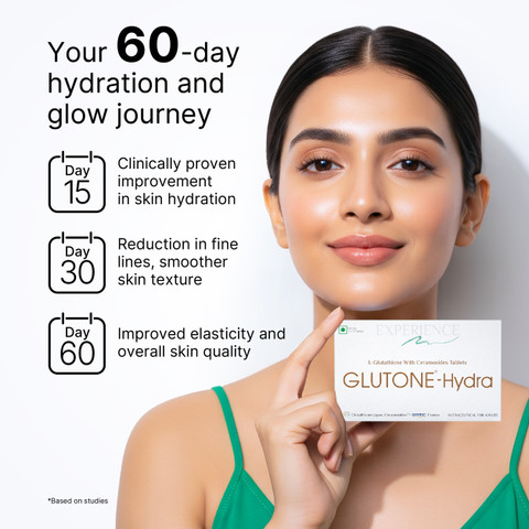Glutone -Hydra | Setria Glutathione & Ceramosides Tablets for Dry&Glowing  Hydrated Skin Price in India - Buy Glutone -Hydra