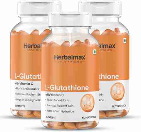 l glutathione supplement india LA Organo L- 600mg (Reduced) | For Skin Health & Anti-Ageing Support | Tablet: Buy box of 30.0 tablets at best price in L Glutathione Capsules, Packaging Size: