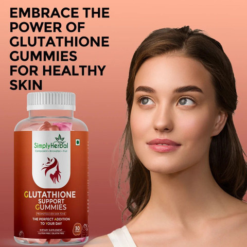simply herbal glutathione Simply Herbal Glutathione Gummies for Skin Lightening & Whitening Price in  India