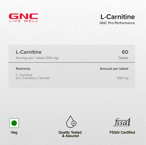 gnc pro l carnitine GNC Pro Performance L-Carnitine Price in India