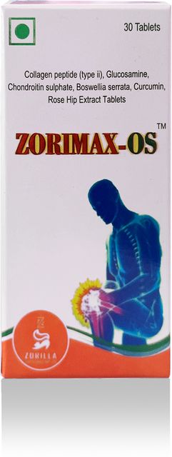 ZORIMAXOS Collagen peptide, Glucosamine, Chondroitin Sulphate
