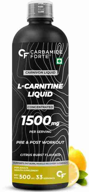 CARBAMIDE FORTE L-Carnitine Liquid 1500mg with L Carnitine & L-Tartrate |  Fat Loss Supplement Price in India - Buy CARBAMIDE FORTE L-Carnitine Liquid  1500mg with L Carnitine & L-Tartrate