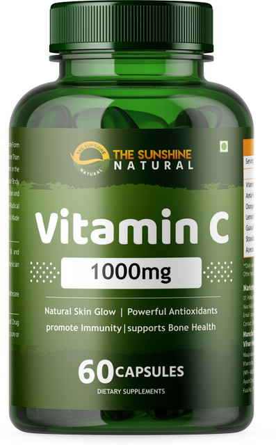 sunshine glutathione 1000mg THE SUNSHINE NATURAL Glutathione Capsules with Vitamin C Tablets for Skin  Lightening & Whitening Price in India