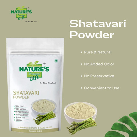shatavari glutathione nature's gift SHATAVARI POWDER 100 GRAM Price in India