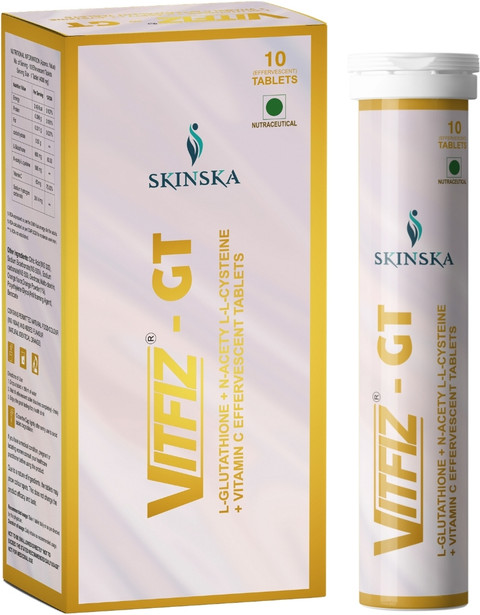 swiss l glutathione soap VITFIZ-GT Effervescent Tablets With Vitamin C and Glutathione to Enhance the Skin Glow Price in India