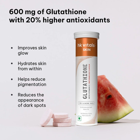 hk vitals glutathione effervescent with vitamin c N-A-C (N-Acetyl-L-Cysteine) Reference Guide main image 0