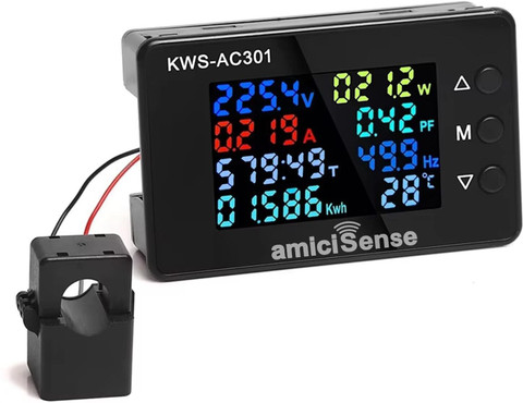 AC Digital Multimeter Voltage Current Power Energy Detector Meter 80 260v 5a Ammeter 220v Voltmeter Lcd Display Digital Meter Tester