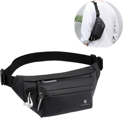 gustave Large Fanny Pack Cross Body Travel Bag Waist Bags Men?s