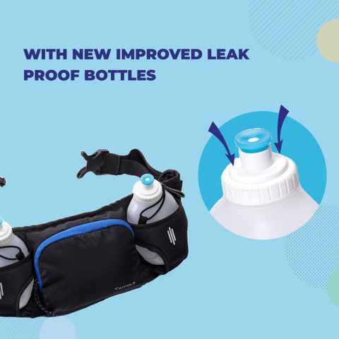 Tripole and Waist Pack for Running and Cycling Runaqua Hydration