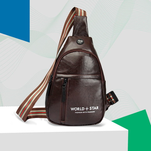 Worldstar Trendy Tourister Chest Bag for men and women Travel side