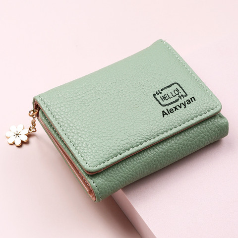 AlexVyan Women Casual, Ethnic, Evening/Party, Formal, Travel, Trendy Green  Genuine Leather Wallet